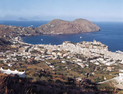 Panoramica di Lipari